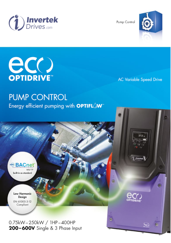 Optidrive Eco Pump Control